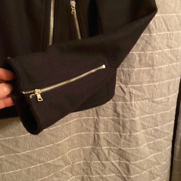 GAP wool blend moto jacket - Picture 5 of 12